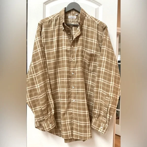 Alberto Aspesi Cotton Plaid Shirt - Picture 1 of 7